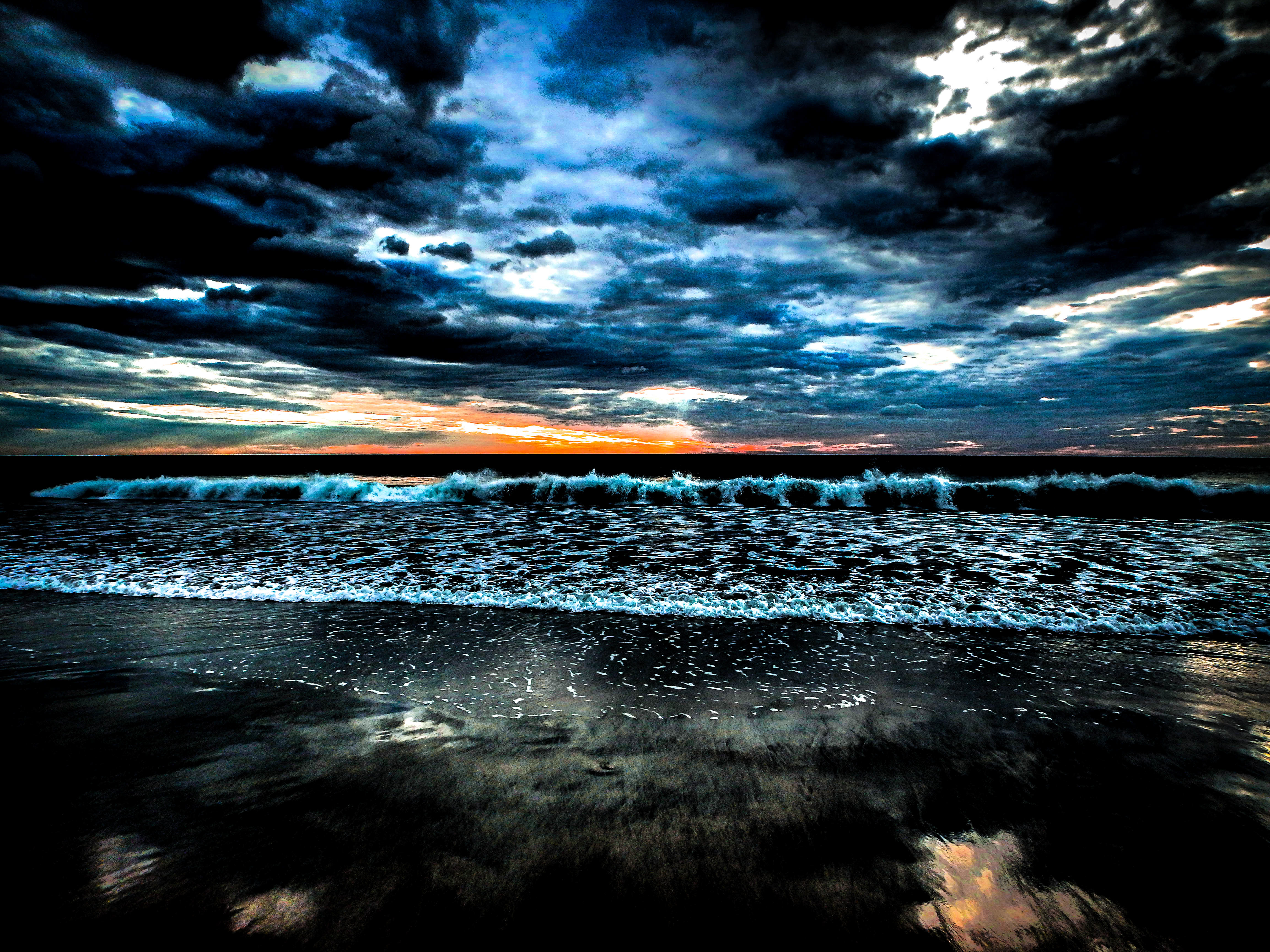 Last Light Reflection Sunset